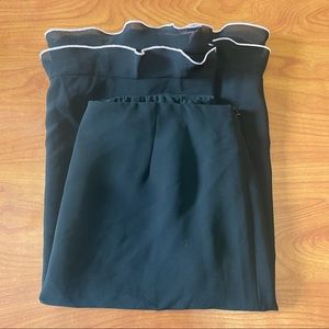 Black Skirt w/ Pink Trim